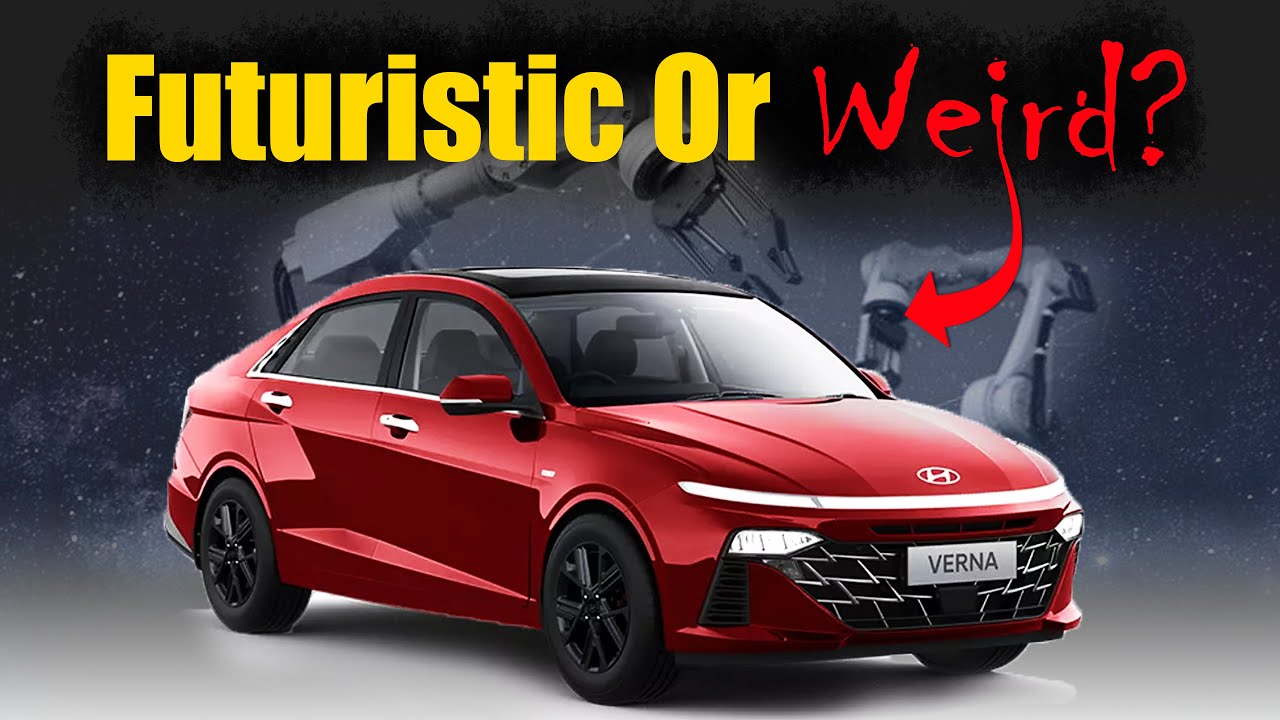 Why companies like Hyundai and BMW are making weird-looking cars? | Hyunda verna
