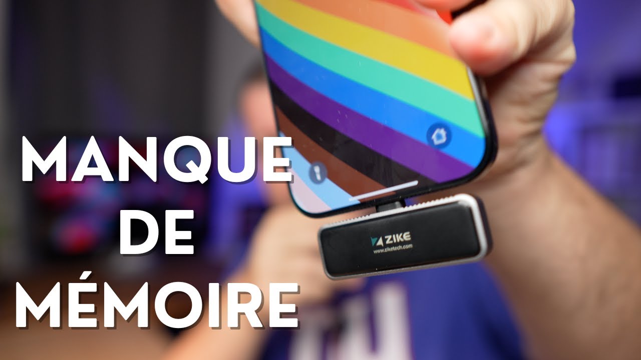 Test ZIKE Extension mémoire pour iPhone 15 & iPhone 16