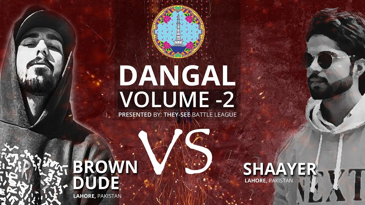 BROWN DUDE vs SHAAYER - DANGAL 2 - DESI RAP BATTLE - THEY-SEE BATTLE LEAGUE