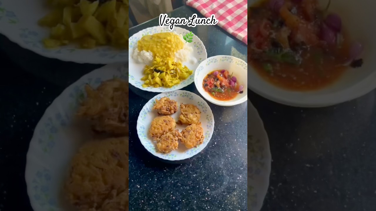 Vegan Lunch | Indian Meal 