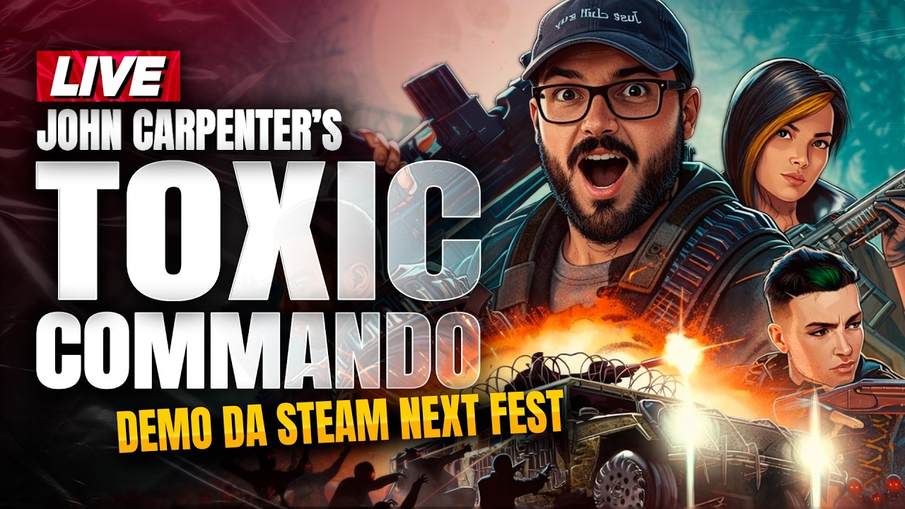 Testando TOXIC COMMANDO na Steam Next Fest 2026