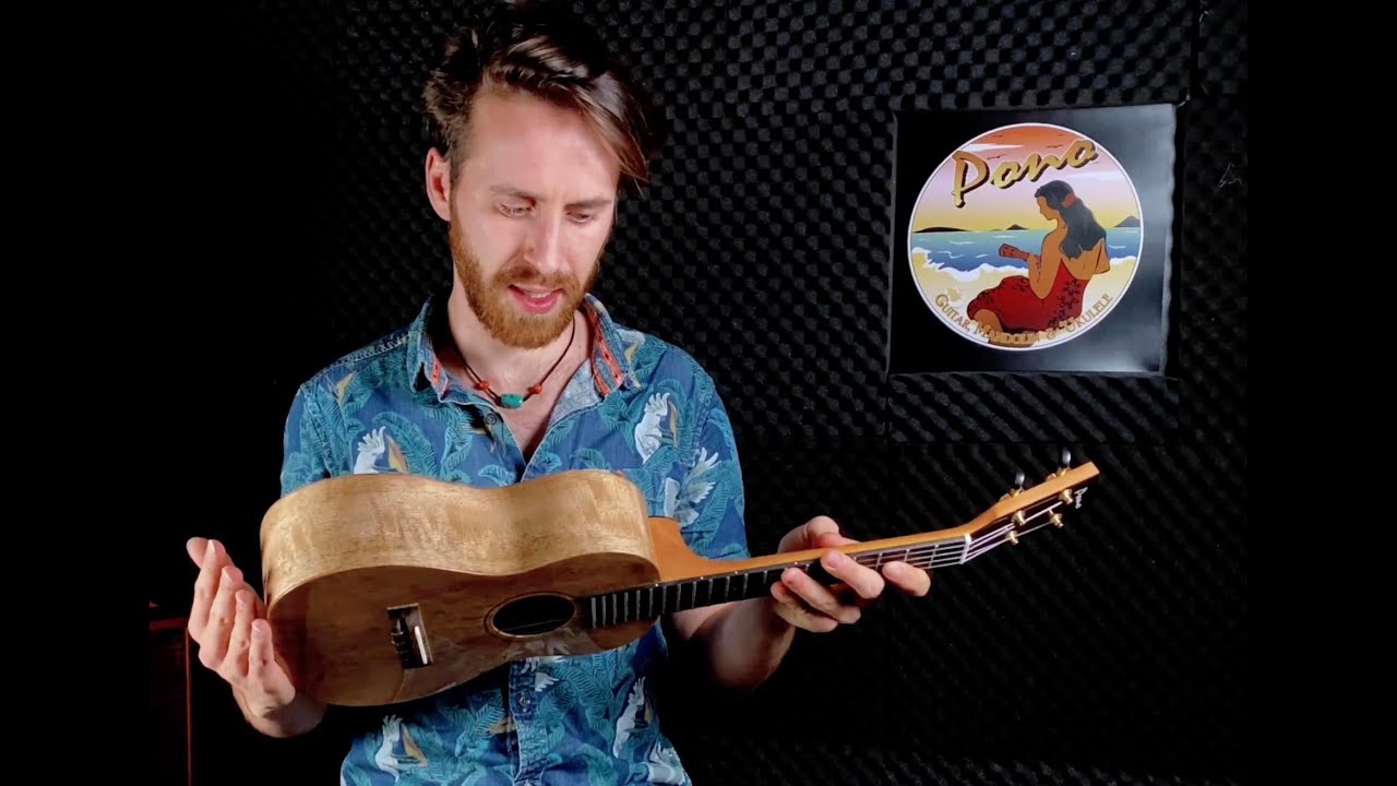 Pono MGTD Mango Tenor Deluxe Demo