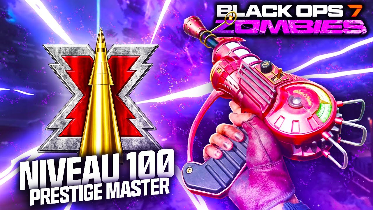 PASSAGE au NIVEAU 100 sur BLACK OPS 7 ZOMBIES 🧟‍♂️ (Road to Prestige Master Level 1000)