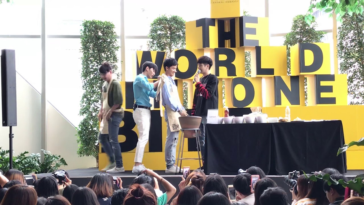 180813 TayNew - The World in One Bite @ Central Embassy Part 5