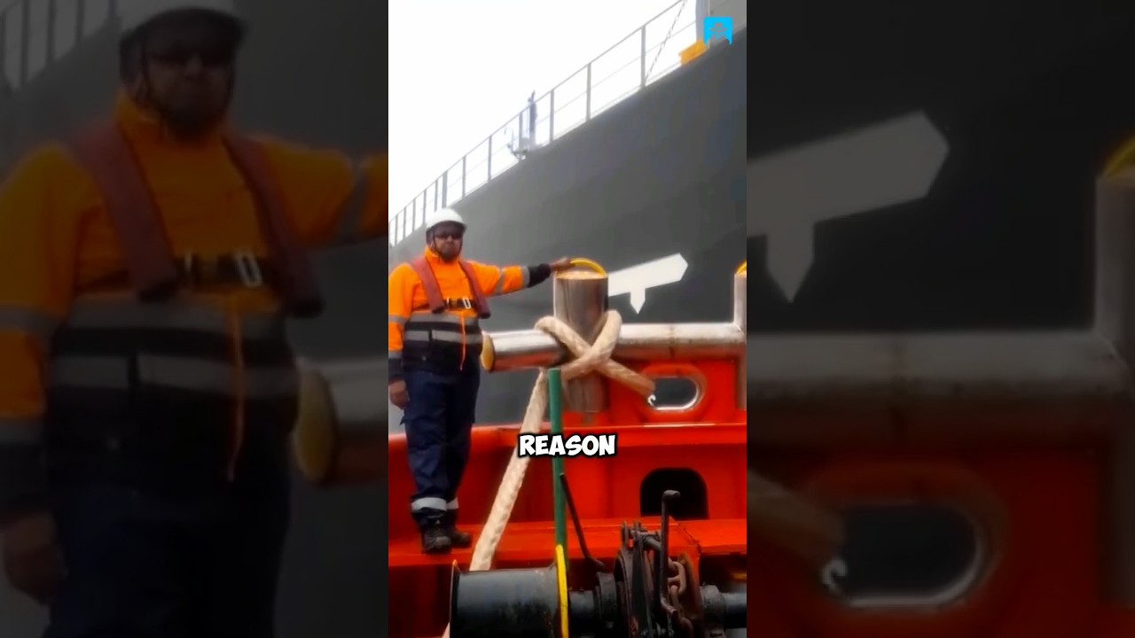 Marine Ship Mooring Rope #shorts