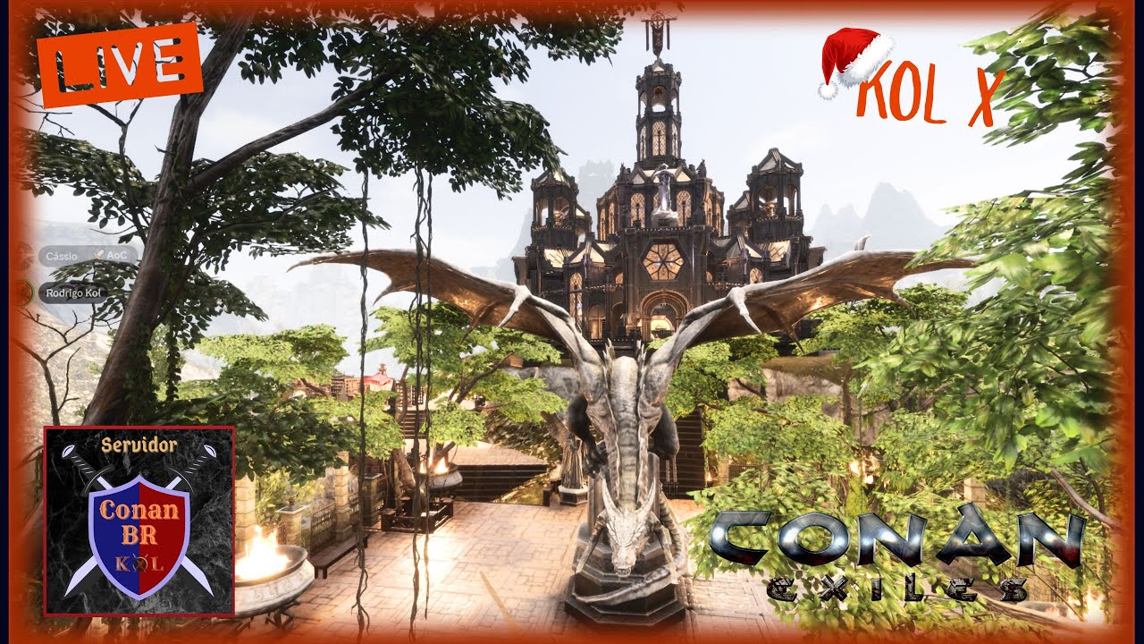 NATAL CHEGANDO... EBA!!! BORA JOGAR NO NOSSO SERVIDOR CONANBR #sejamembro #conanexiles #dbd