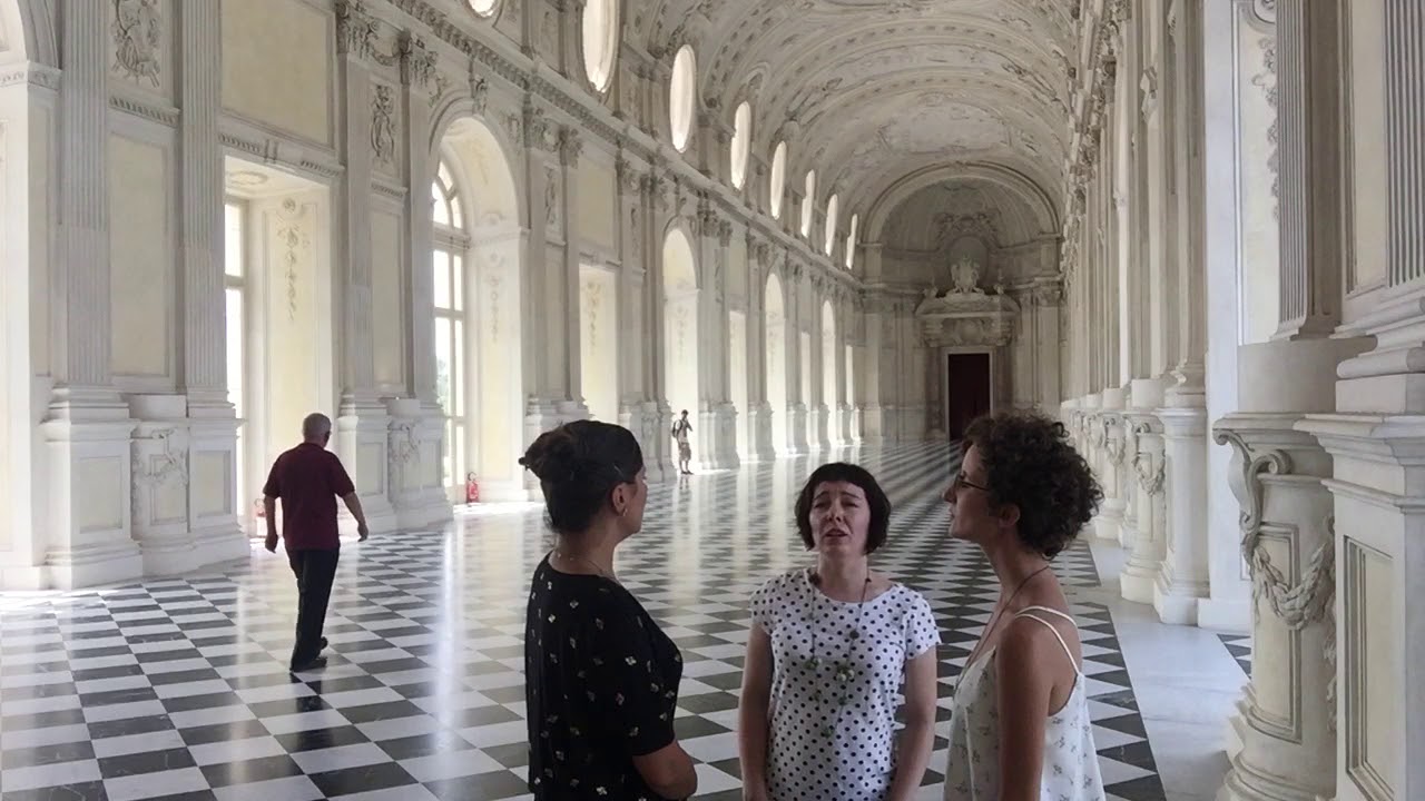 Tsinskaro at the Veneria Reale