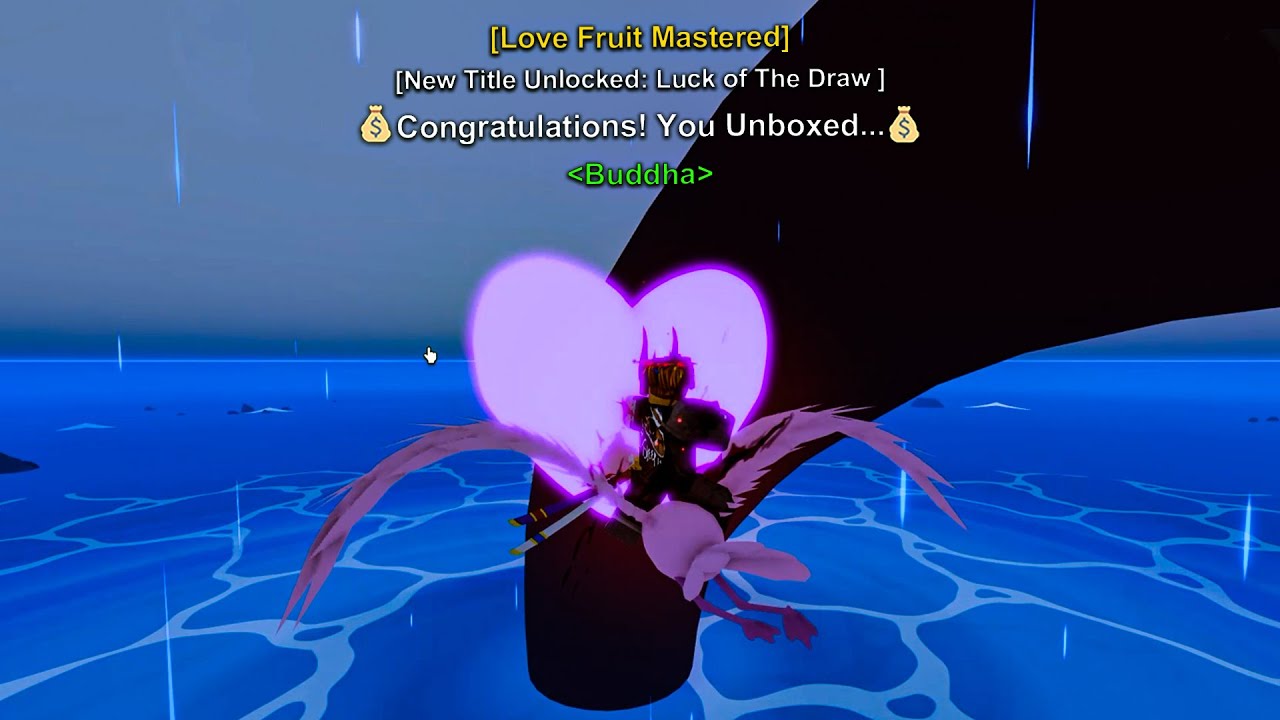 I Master LOVE Fruit Before Valentines Event, but This Happened.. [Blox Fruits]