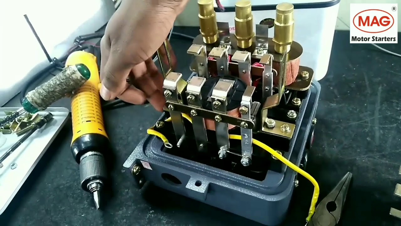 DOL | Oil Starter No Volt Coil Change.