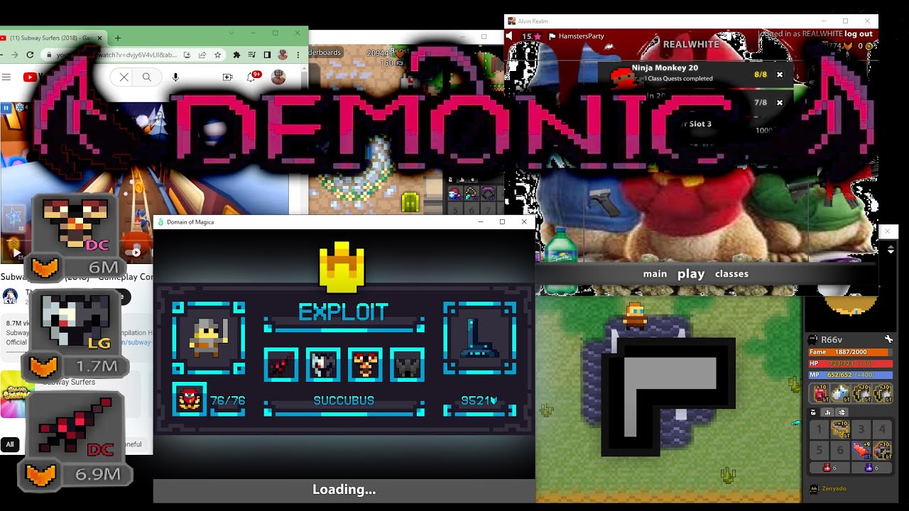 Domain of Magica BANNED Group PPE - Bless/Fashion/Ryken/Shiba