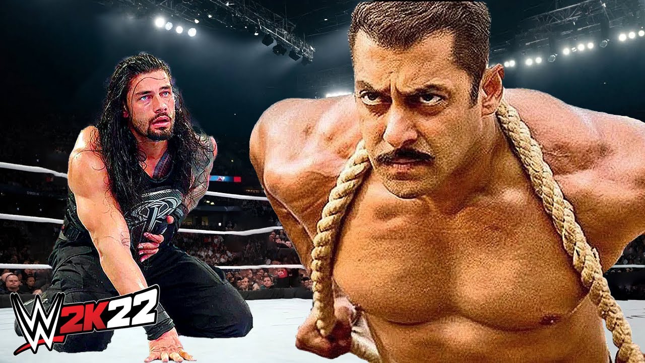 Роман Рейнс против Салмана Хана (WWE 2K22)