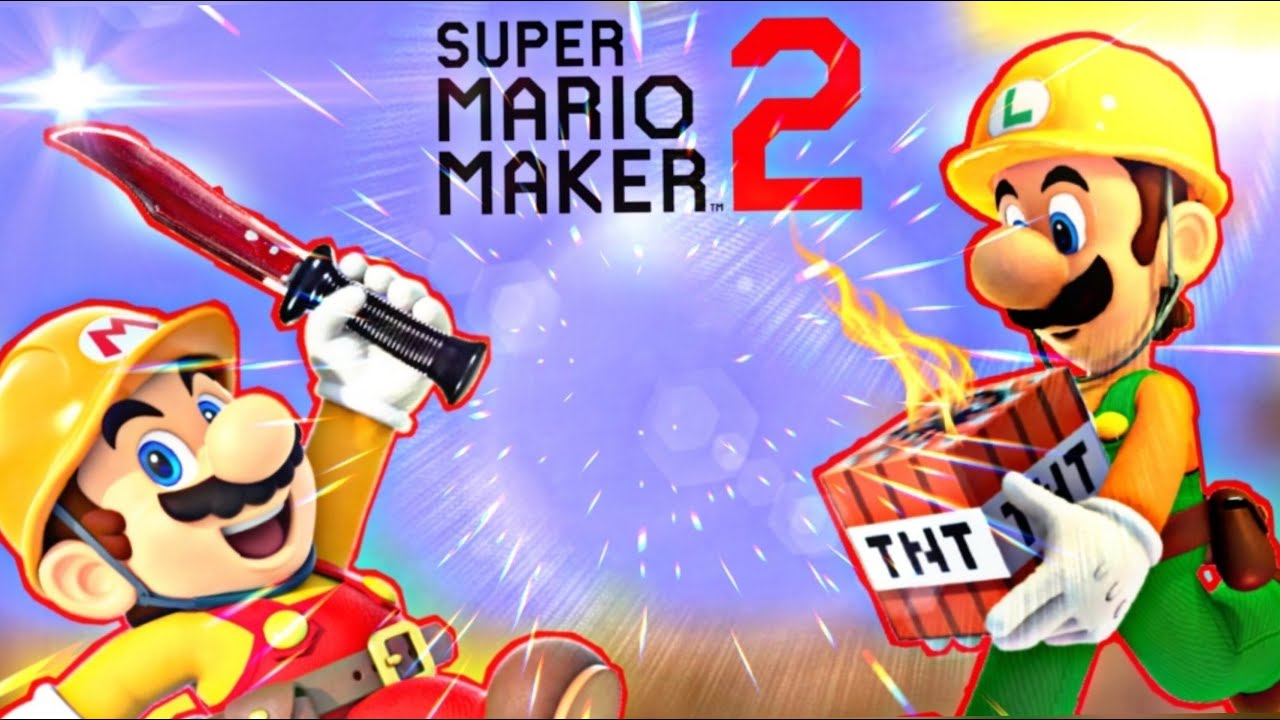 Super Mario Maker à 2 le sang 💪