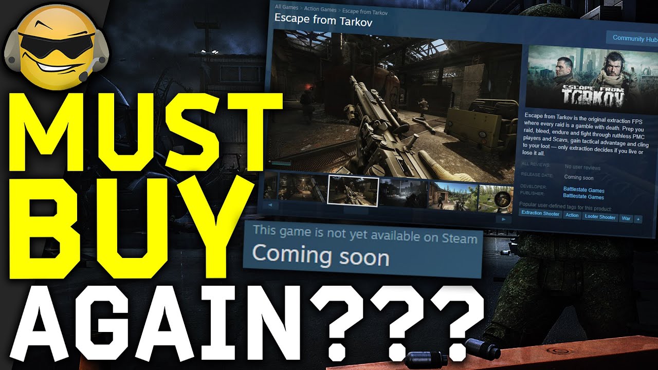 Tarkov в Steam создаёт новую драму // Новости Escape from Tarkov