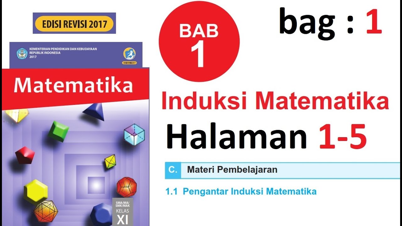 induksi matematika bab 1 kelas 11 buku bse k13 halama 1 5