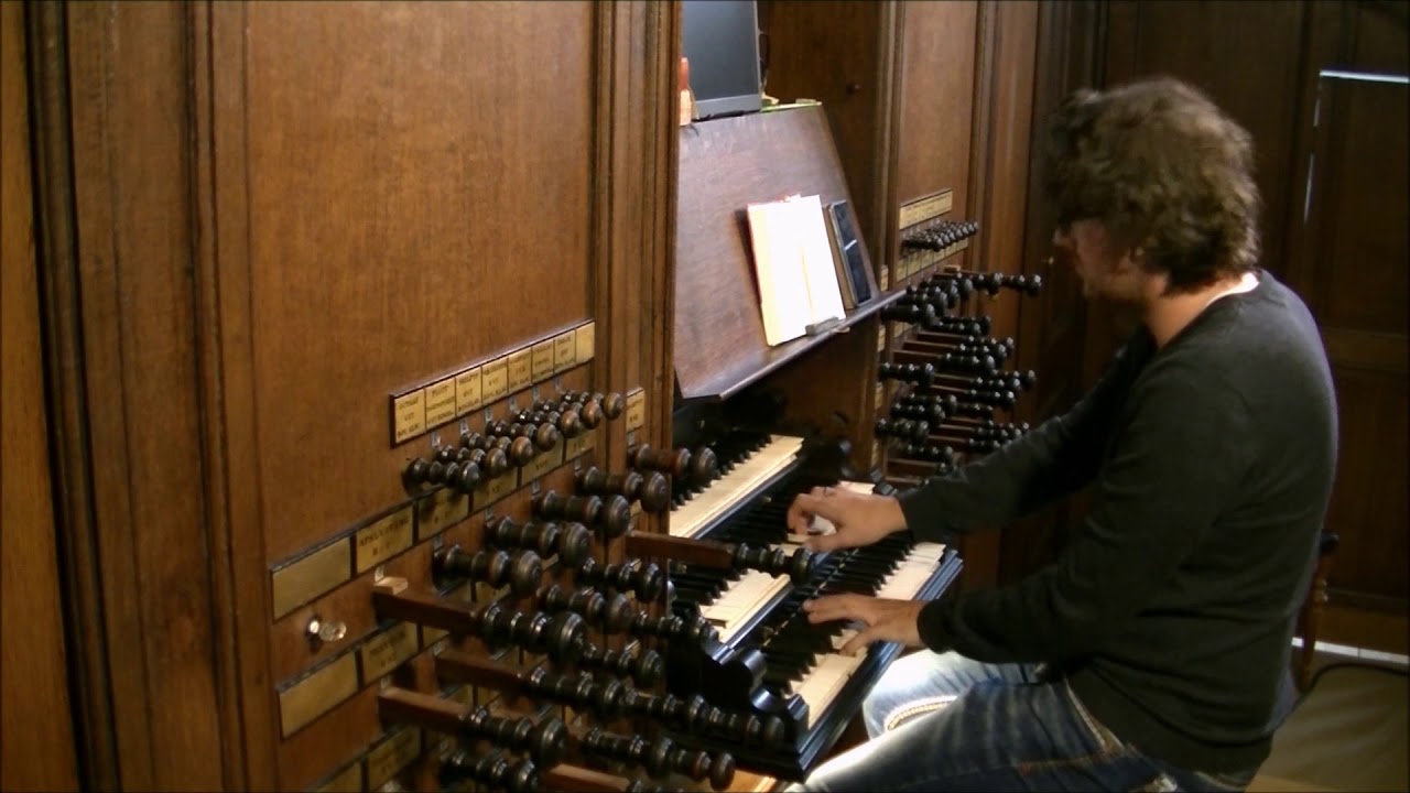 Sander van den Houten - Improvisatie psalm 149 - B&auml;tzorgel Lutherse kerk Den Haag