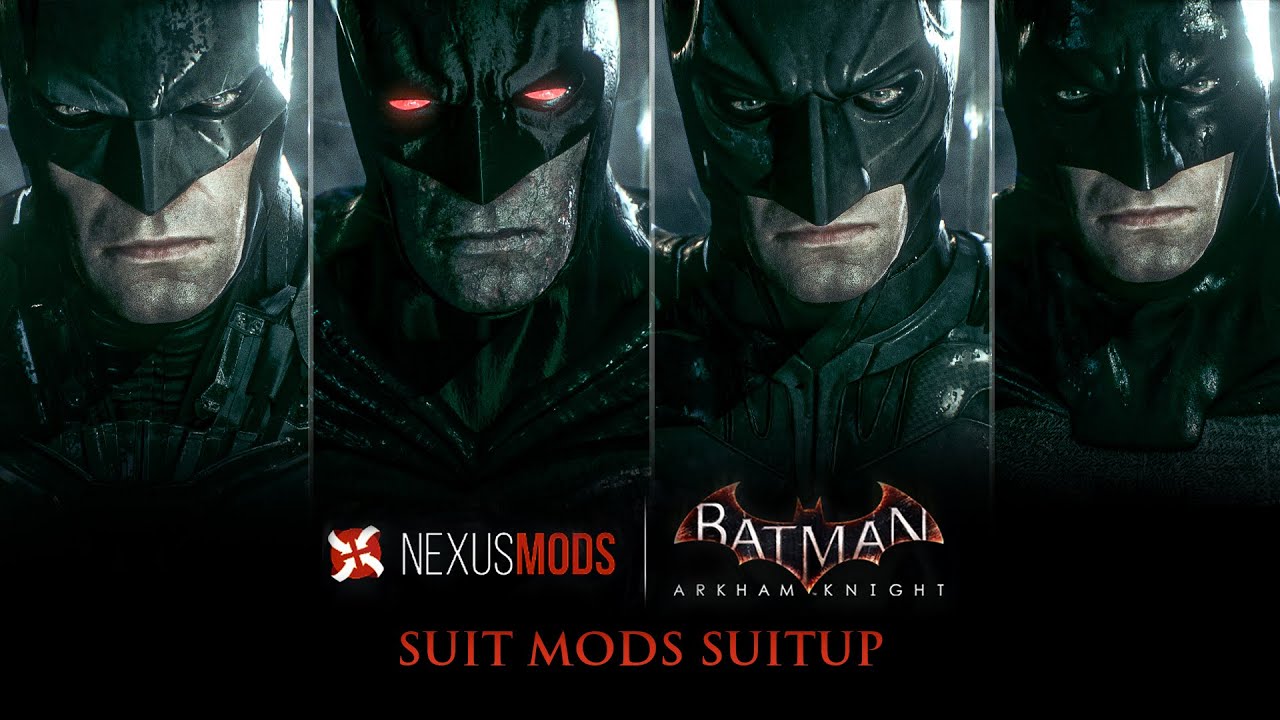 Batman Suit mods Suit up Scenes | Batman: Arkham Knight