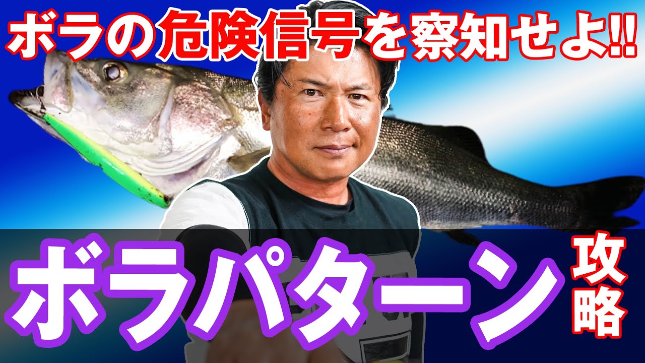 【ボラパターン攻略】シーバスは〇〇を出すボラを狙っている！オヌマンのシーバス塾