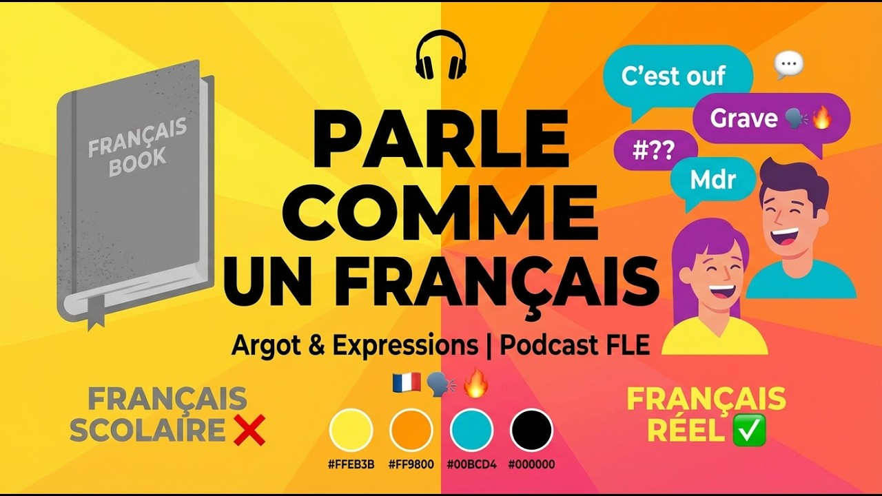 Argot Français : Parle Comme un VRAI Français ! 🇫🇷