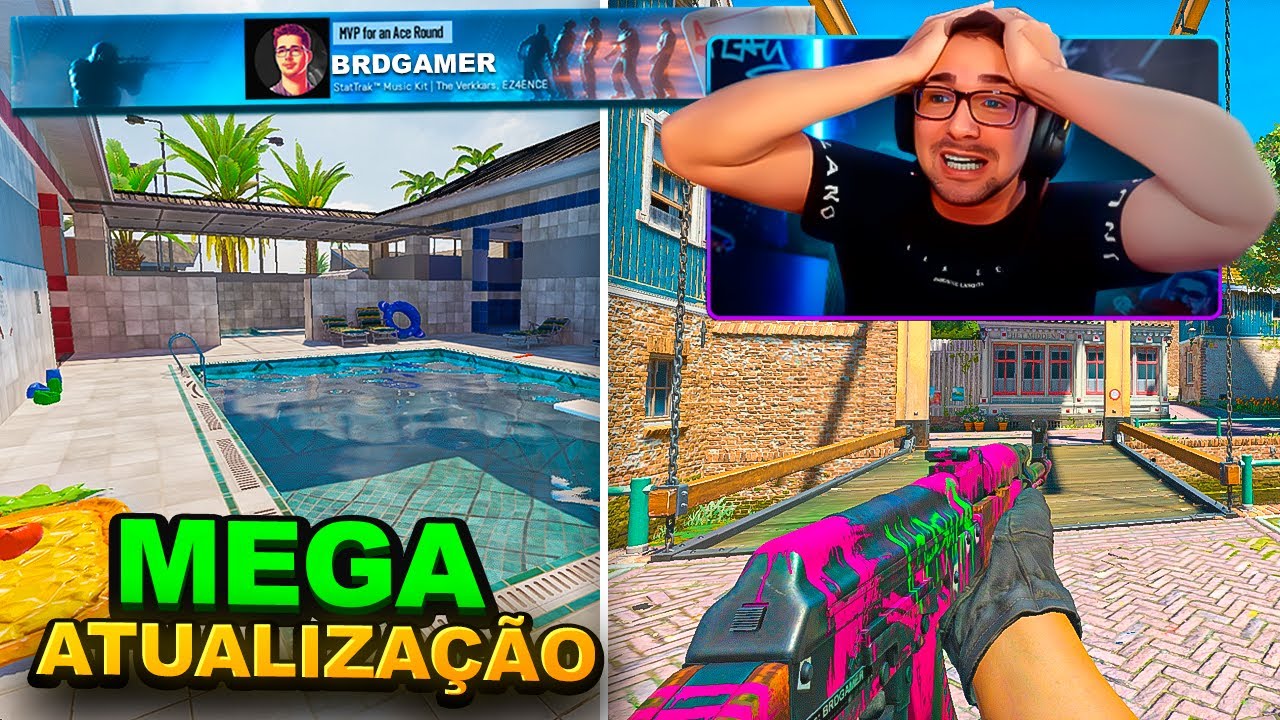 obrigado VALVE... Primeira GAMEPLAY nos MAPAS Thera e MILLS!