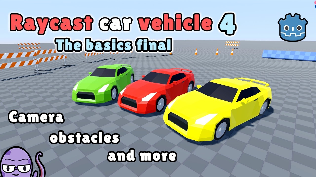 Custom Raycast Vehicle Physics in Godot #4 | The Basics END