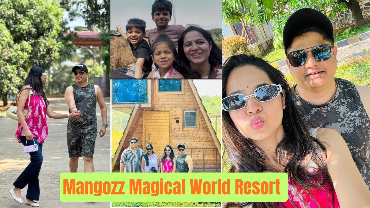 Best resort for weekend 🤩 Mangozzz magical world riverside resort karjat || XUV 700 auto drive vibes
