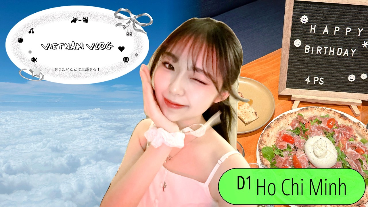 【VLOG🇻🇳】1月にプール🏊‍♀️幸せに食べて寝るのだ！！