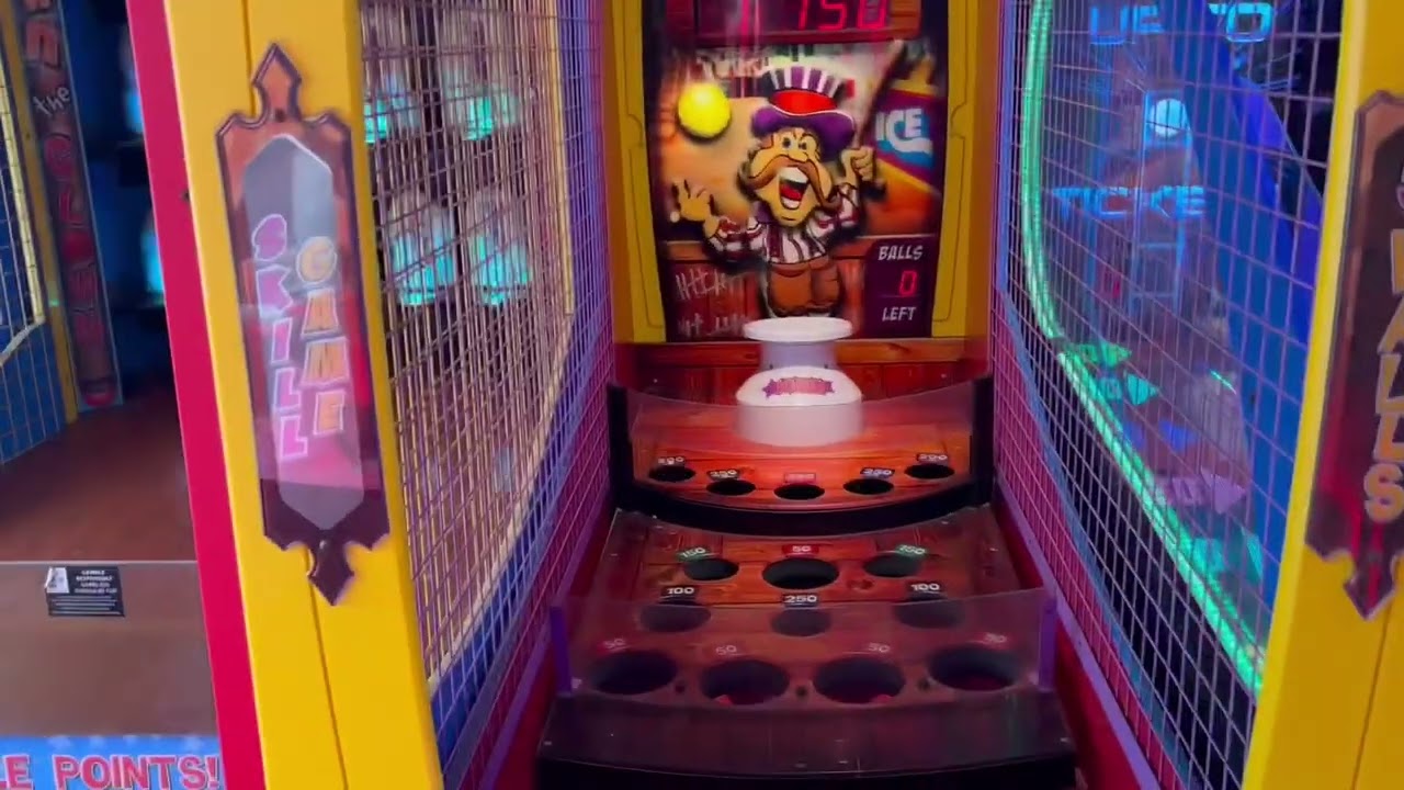 Ice Milk Jug Toss Arcade Machine