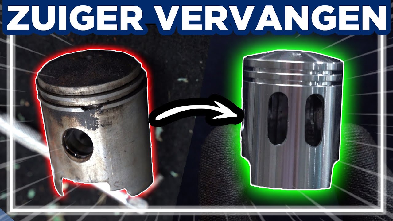 Hoe vervang je een Tomos zuiger Tutorial | TOMOSHOP