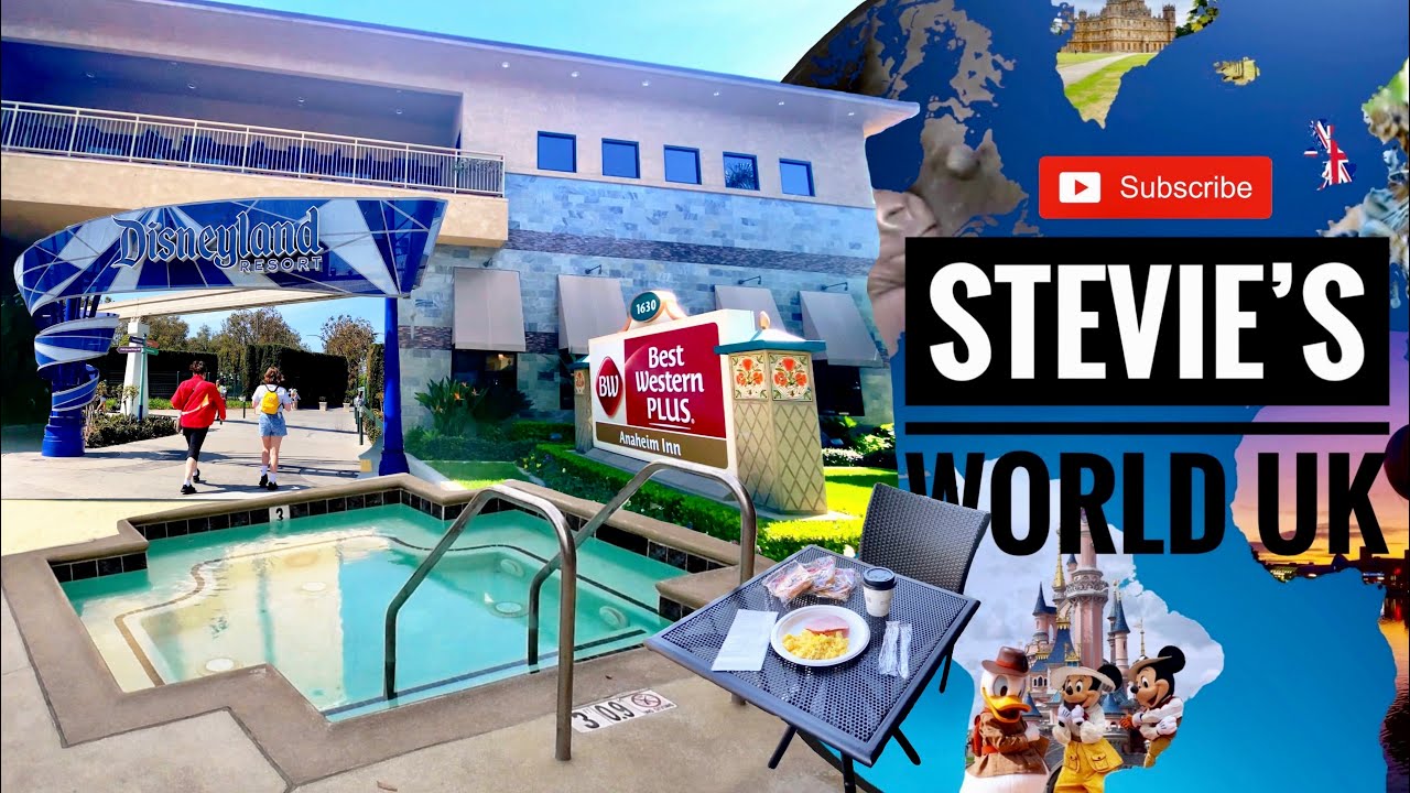 BEST WESTERN PLUS - ANAHEIM INN HOTEL & ROOM TOUR CALIFORNIA