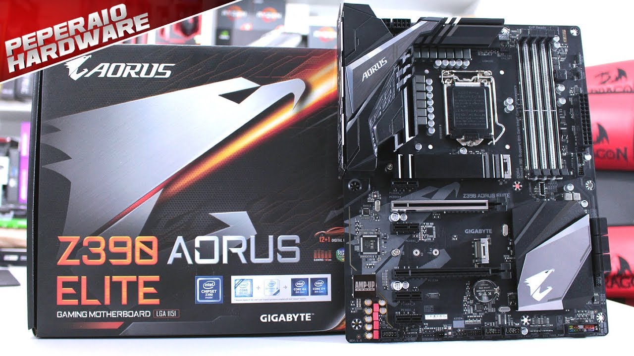 Review placa-mãe AORUS Z390 Elite / Testes I7 8700K 5Ghz / RAM 3600 Mhz / Análise VRM FLIR