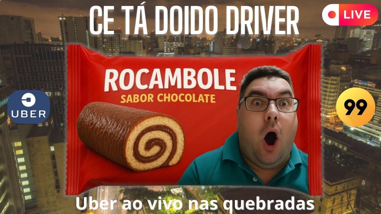 🟢 PERIGO NAS RUAS DA  MADRUGADA AO VIVO UBER