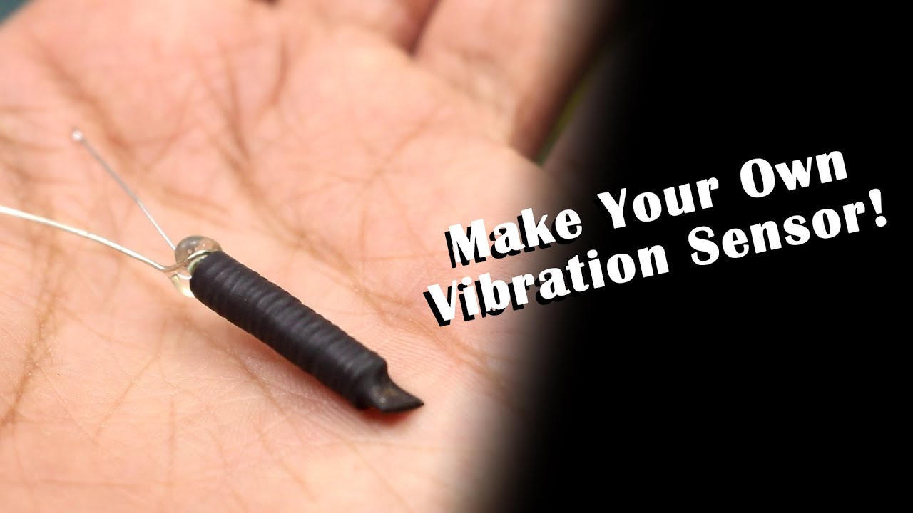 How to Make Spring Vibration/Motion Sensor! | DIY | Homemade