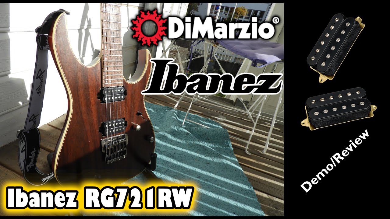 Ibanez Premium RG721RW + DiMarzio Tone Zone and Air Norton - DEMO/REVIEW
