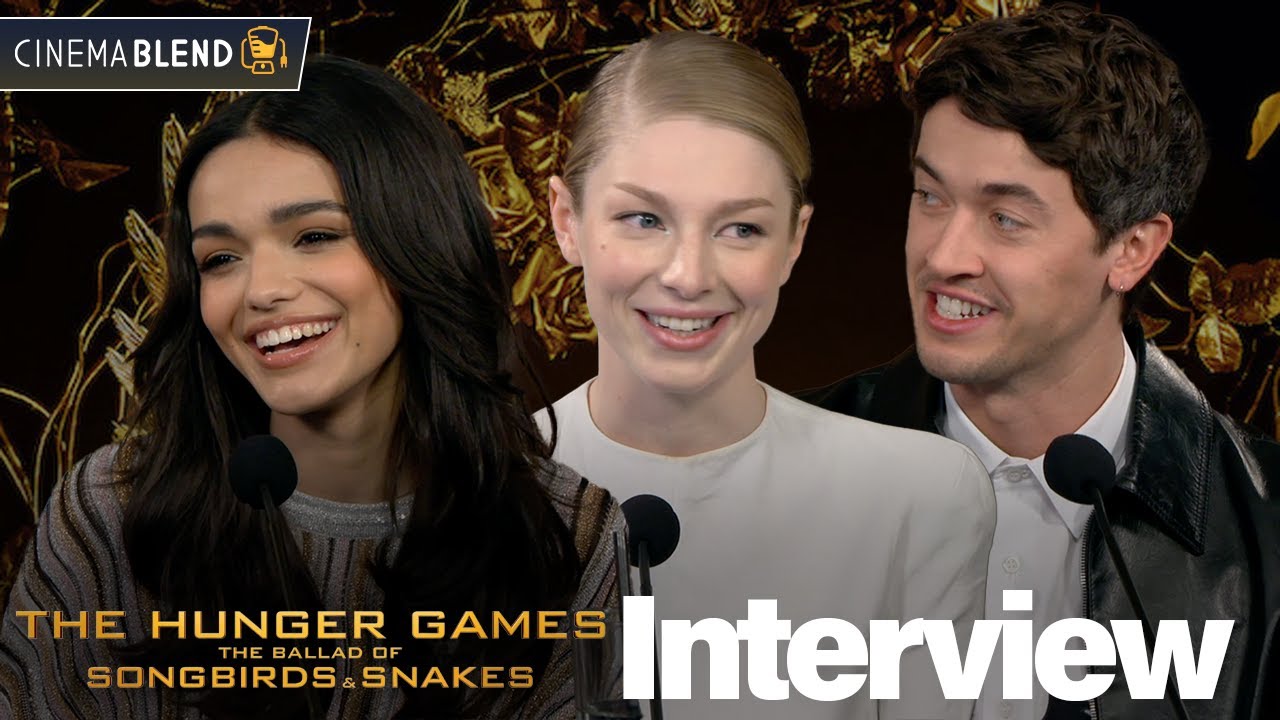 'The Hunger Games: The Ballad of Songbirds & Snakes' Interviews | Rachel Zegler, Tom Blyth & More