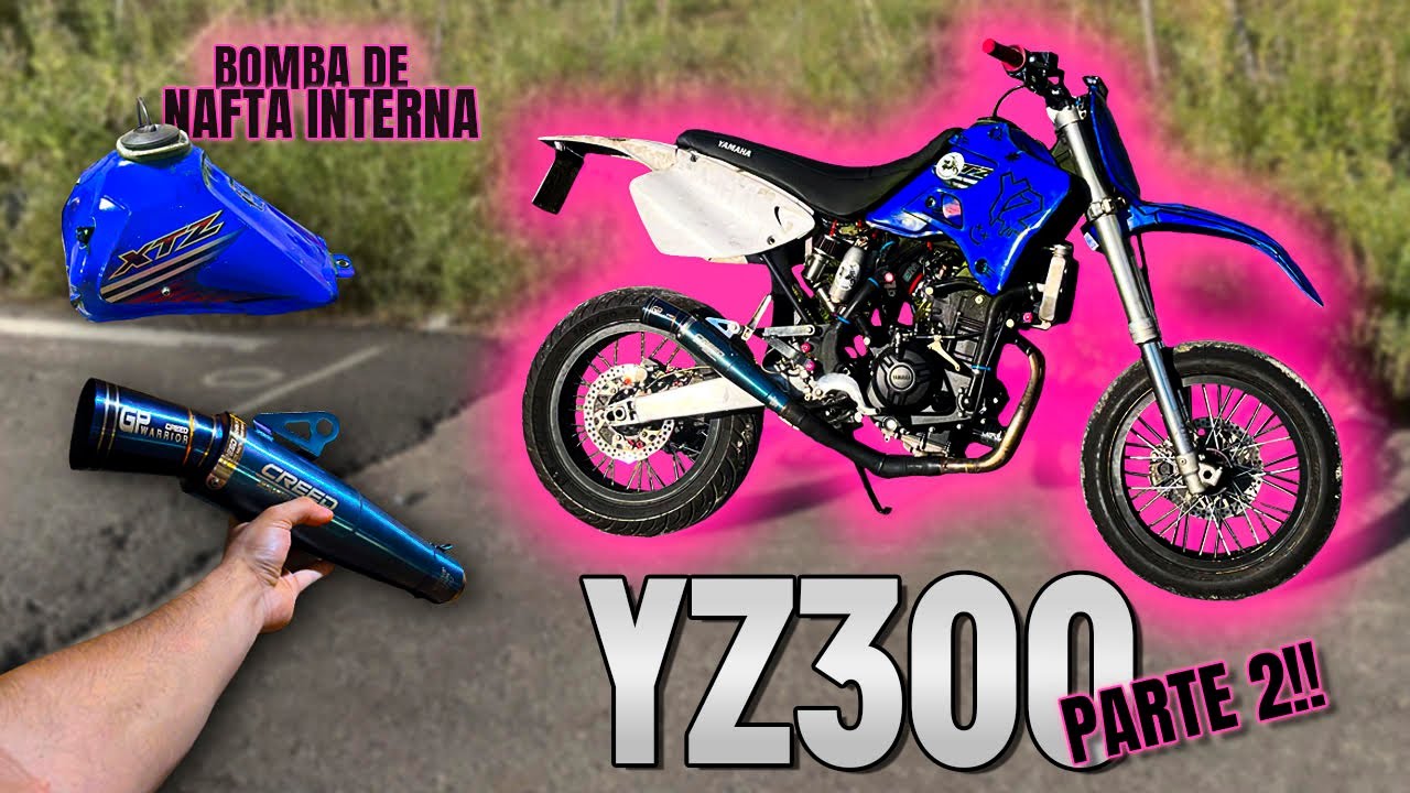 Mas Modificaciones Para el Yz con Motor de Mt03 (Parte 2)