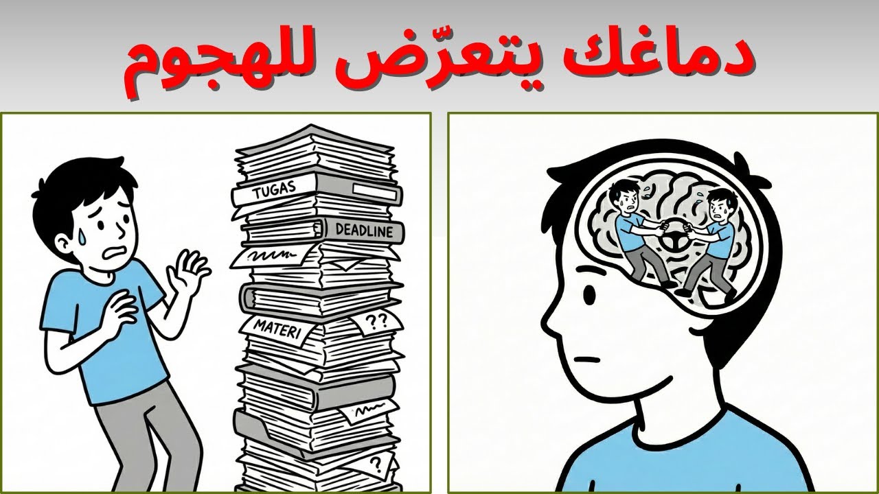 أنت لست كسولًا، بل أنت تخسر معركة — العلم وراء التسويف