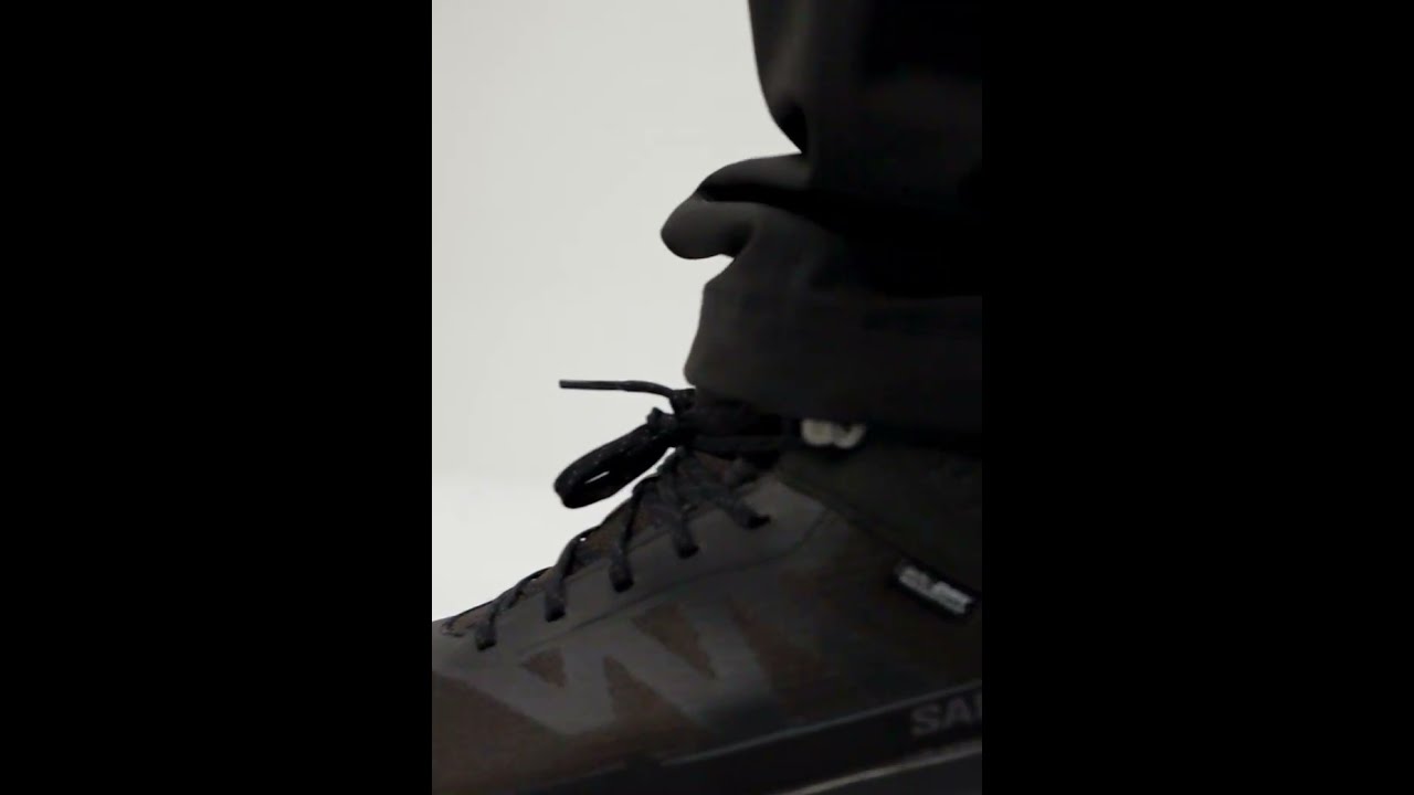 SALOMON ELIXIR TOUR MID Waterproof Hiking Shoes Phantom Black Asphalt Men | Zalando