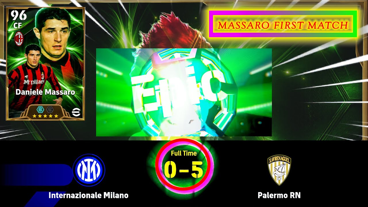 PES Tacticians | MASSARO First ONLINE Match ⚽#pesgoals #pes #omarmarmoush #marmoush #efootball2026