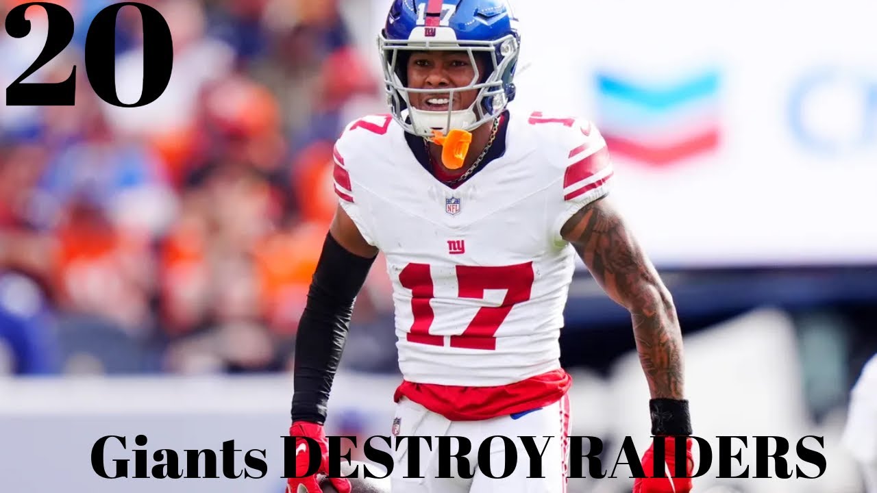Giants DESTROY Raiders | 20