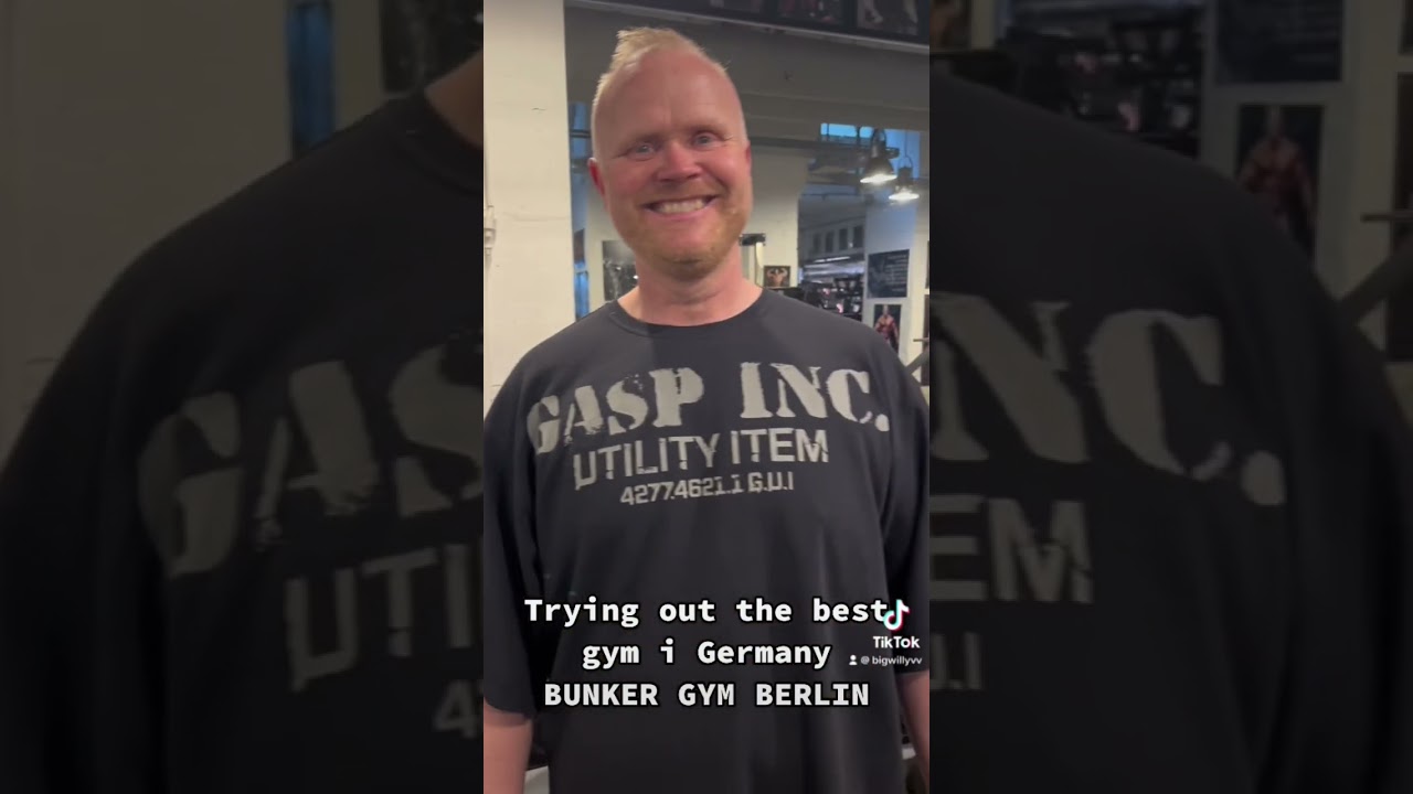 Bunker gym Berlin! #bodybuilding #gym #bunkergym #bunkerberlin