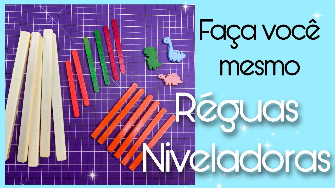 Réguas Niveladoras | Faça você mesmo