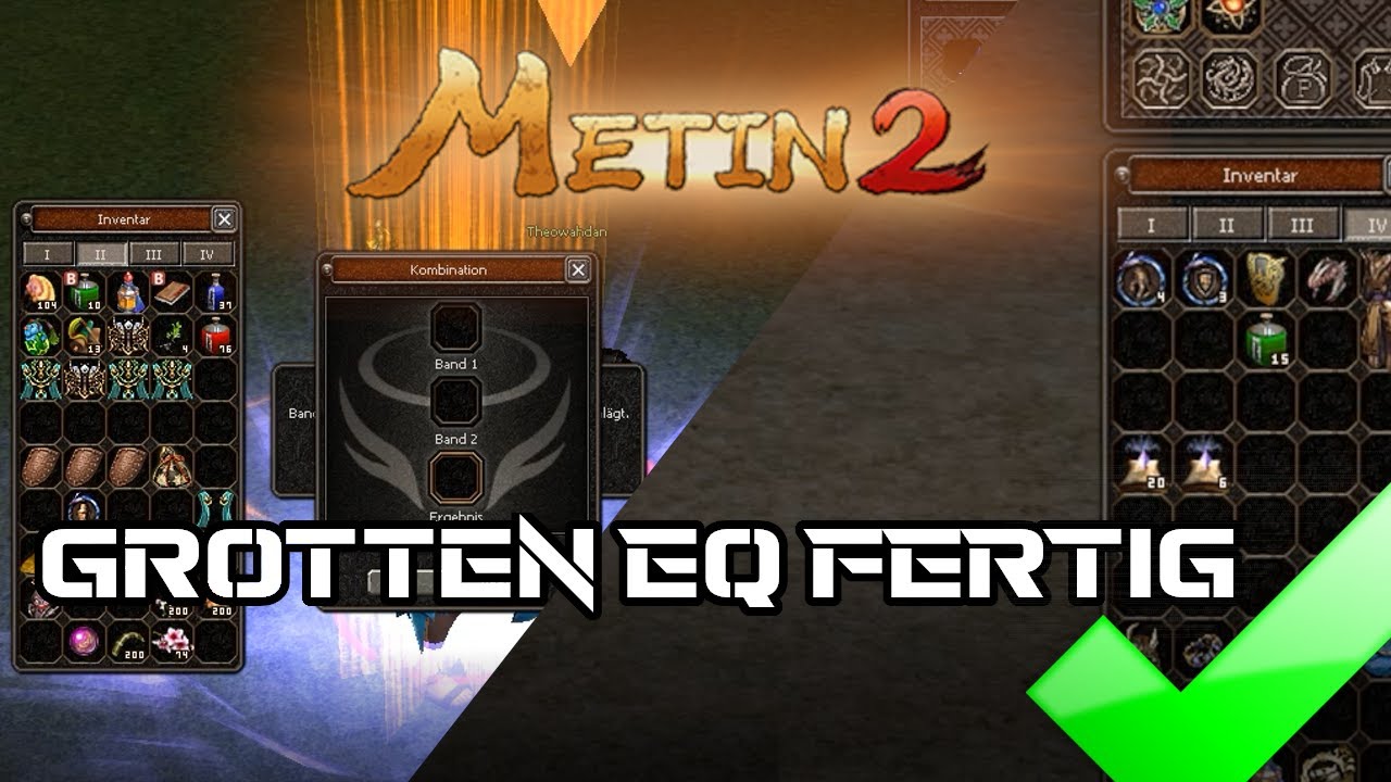 Metin2 Wranken Chimera Ruby Grotten EQ fertig Bänder uppen #02