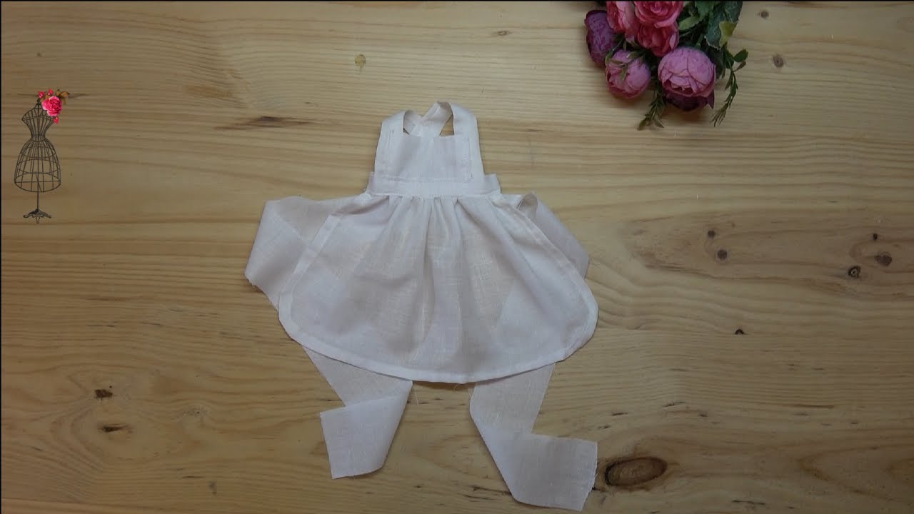 Delantal para Muñeca Campesina ✂🧵👩🎀🌺🎈 Patrones Gratis