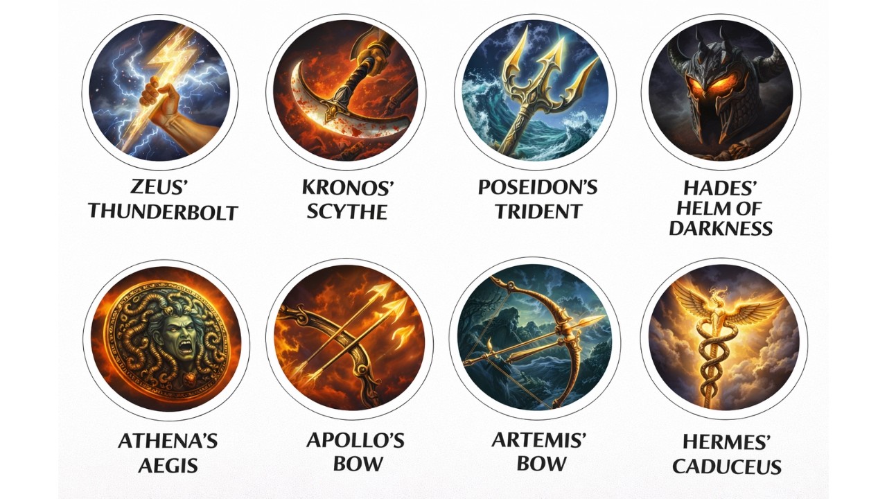 Every Legendary Greek Mythological Weapon Explained