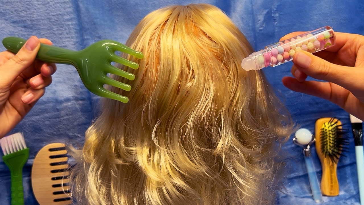 ASMR The Tingliest Scalp Check Treatment EVER!