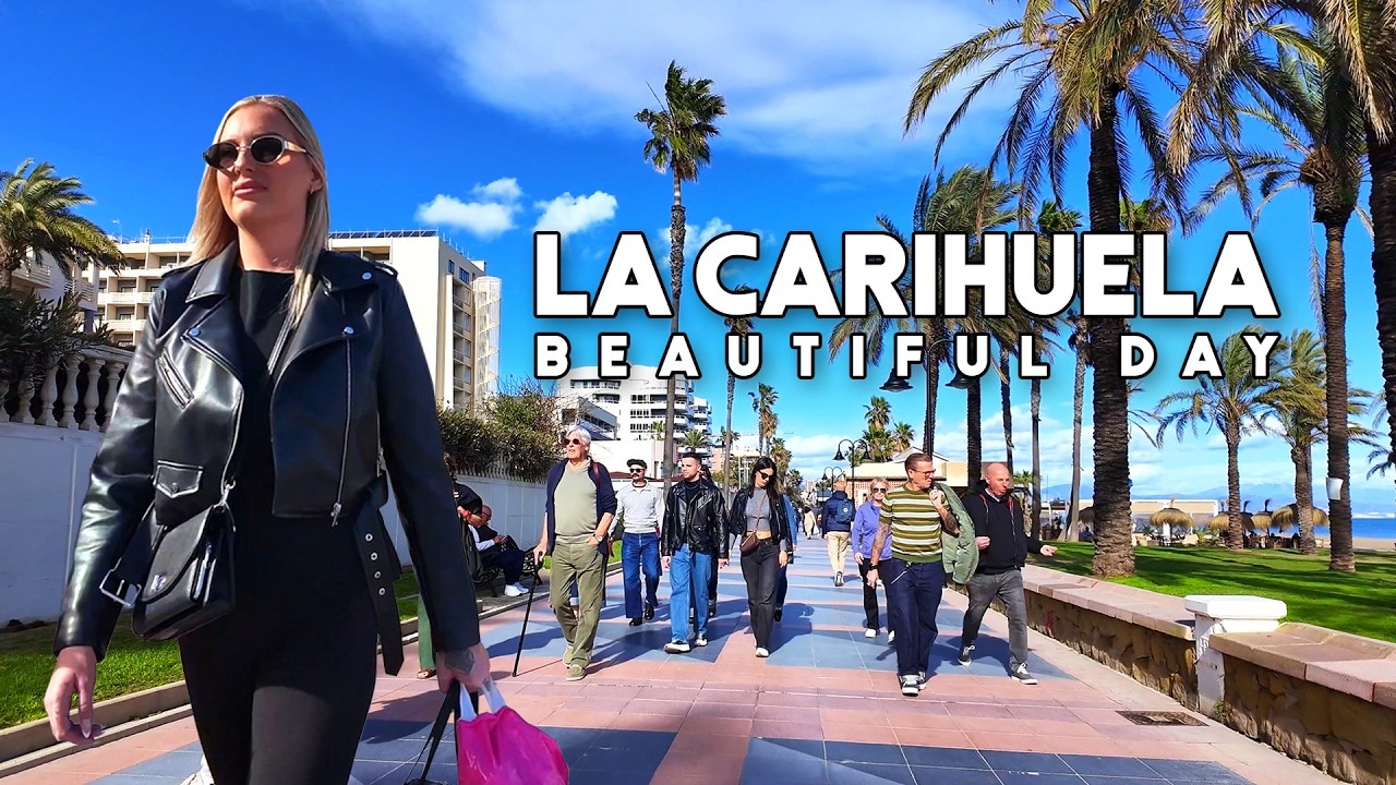 La Carihuela Torremolinos Spain Beautiful Day February 2026 Update Costa del Sol Wal | Malaga 🇪🇸