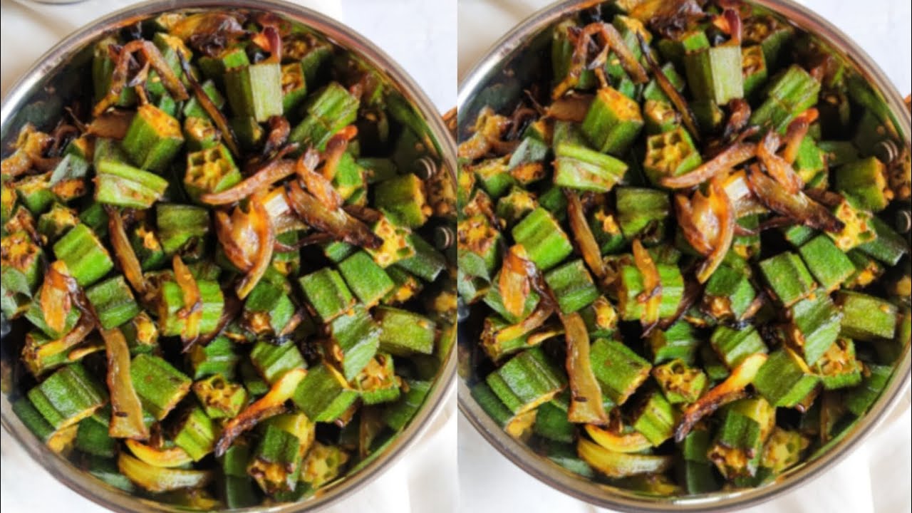 Bhindi ki sabji recipe😋#trendingvideo #viralvideo#youtubevideo #recipe #cooking #food #simplerecipe 