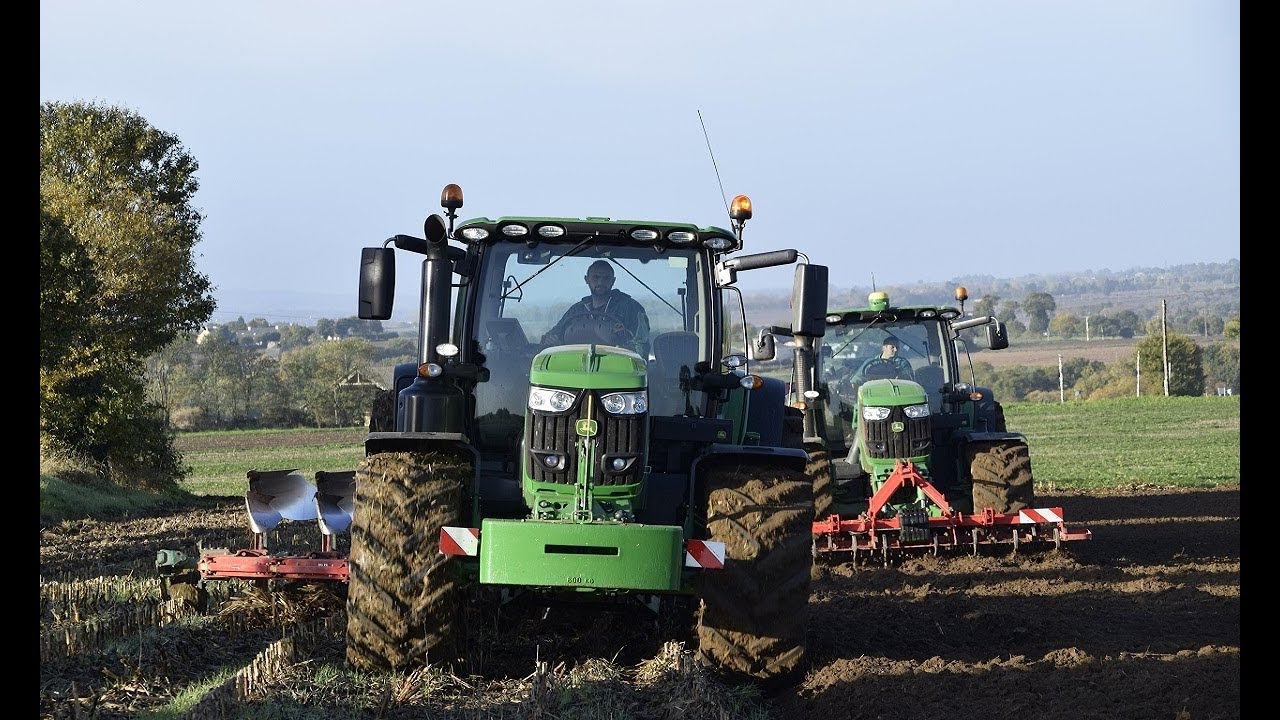 Semis de blé 2018 | ETA Crespel | 100% John Deere | Sulky | Kverneland