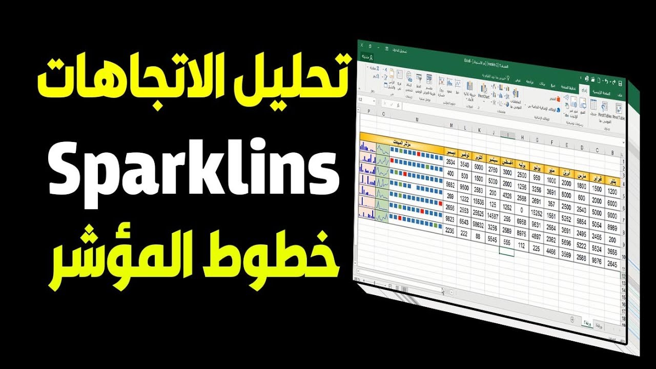 شرح طريقة انشاء داشبورد excel dashboard للتمثيل البياني