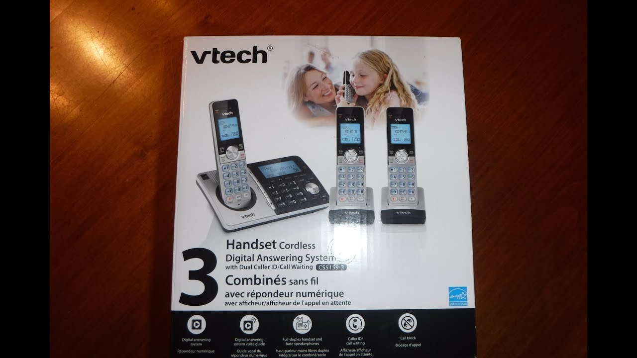 Vtech Cordless Phone Unboxing